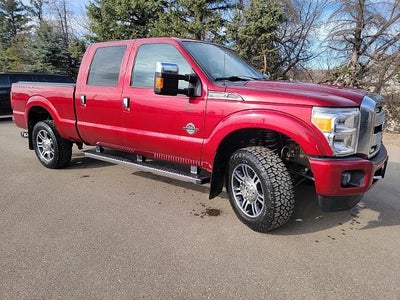 2015 Ford Super Duty F-350 SRW Crew Cab Platinum