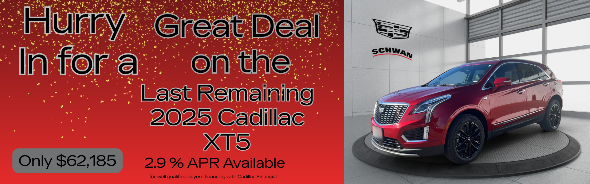 Hurry In for a Great Deal on the Last Remaining 2025 Cadilla