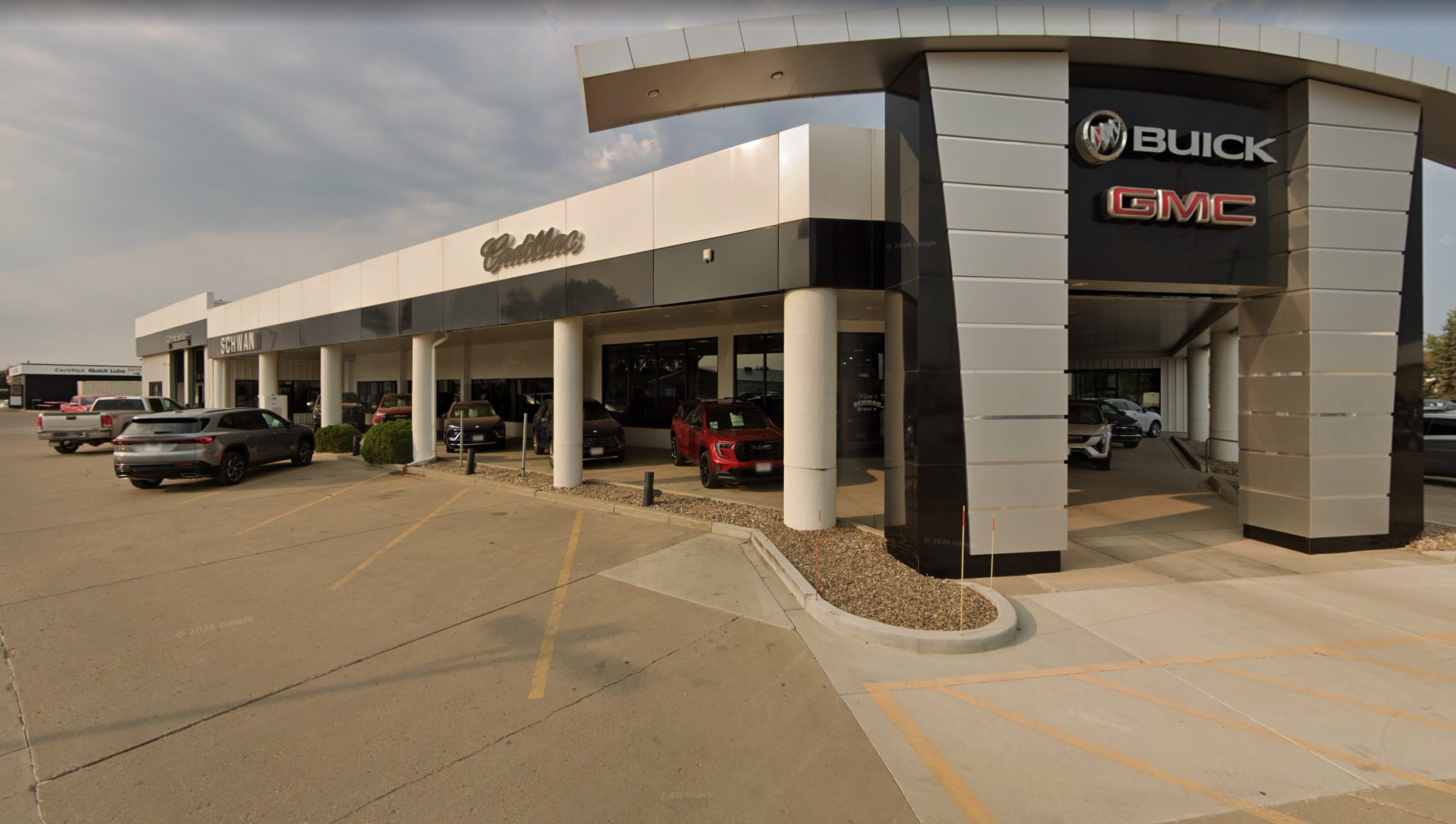 Schwan Cadillac exterior in Mandan, ND