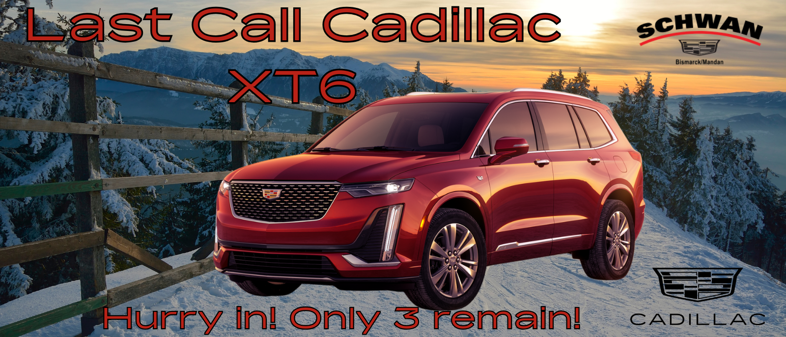 Last Call Cadillac XT6 Hurry in
